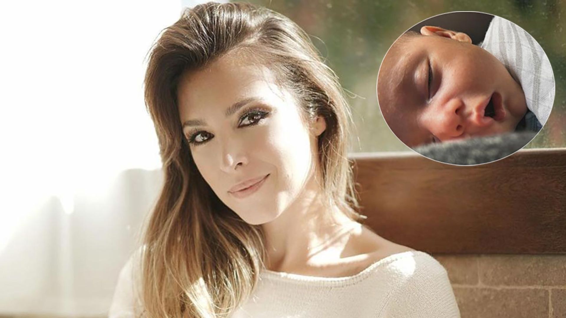 Gisela muestra una foto de la carita de su bebé y todos coinciden en señalar que es 'un muñeco'