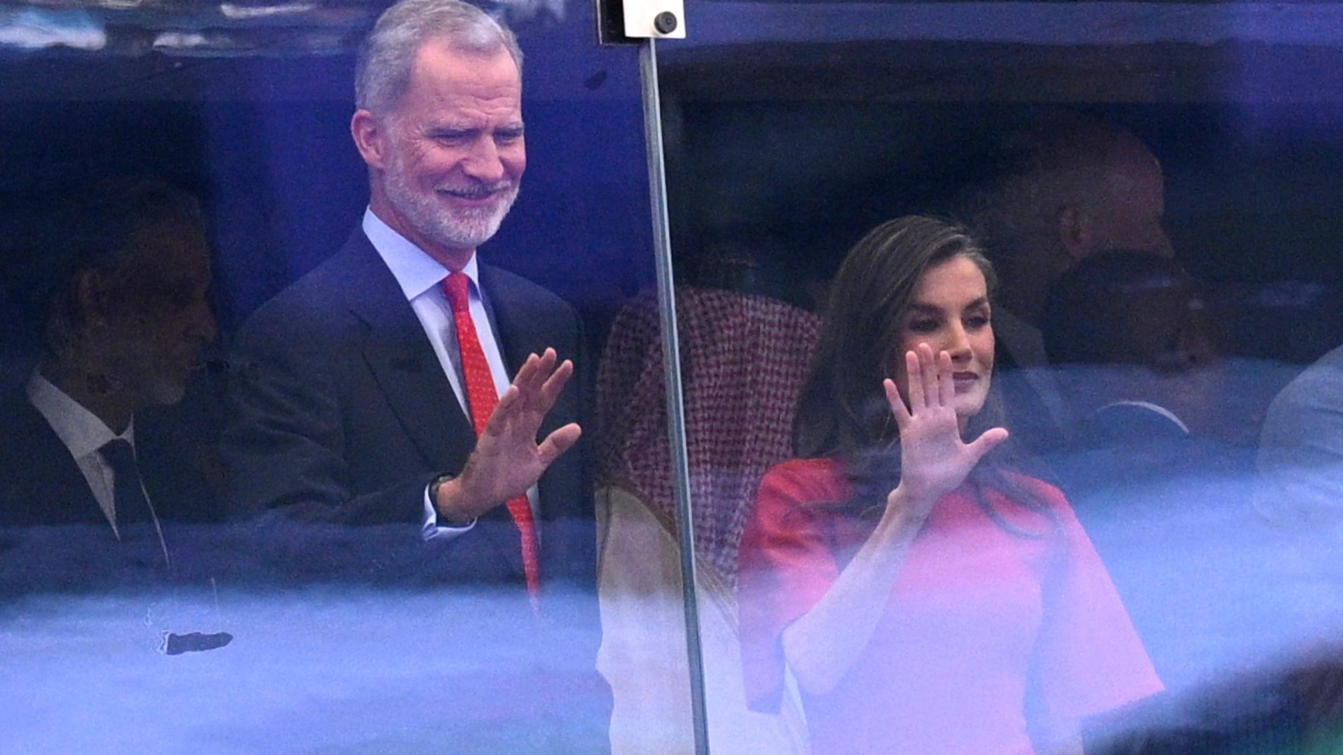Los reyes Felipe y Letizia en la final del Mundial 2026