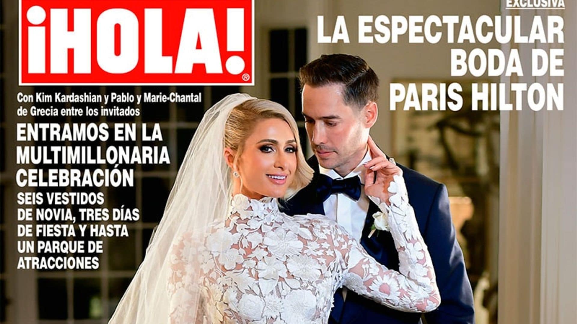 En ¡HOLA! Paris Hilton, entramos en exclusiva en la espectacular boda de tres días de la multimillonaria heredera y empresaria