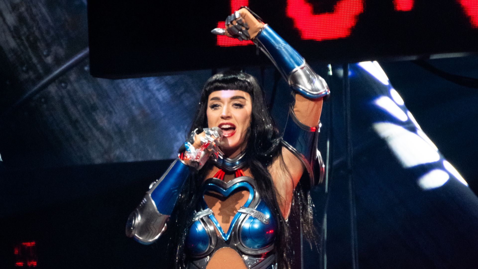 Actuación de Katy Perry en el AO Arena de Manchester