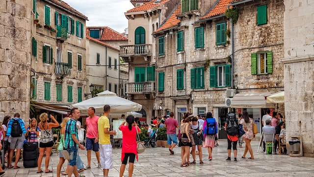 Split Croacia casco antiguo