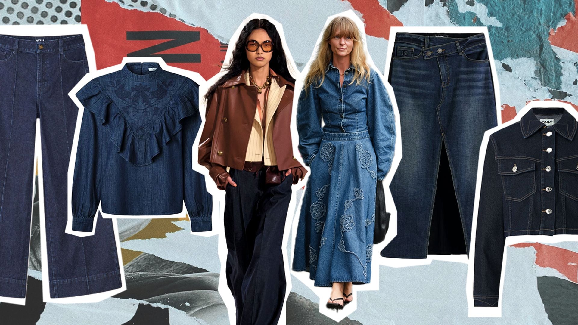 Del vaquero a la blusa denim: las prendas que transformarán tus looks de septiembre en adelante
