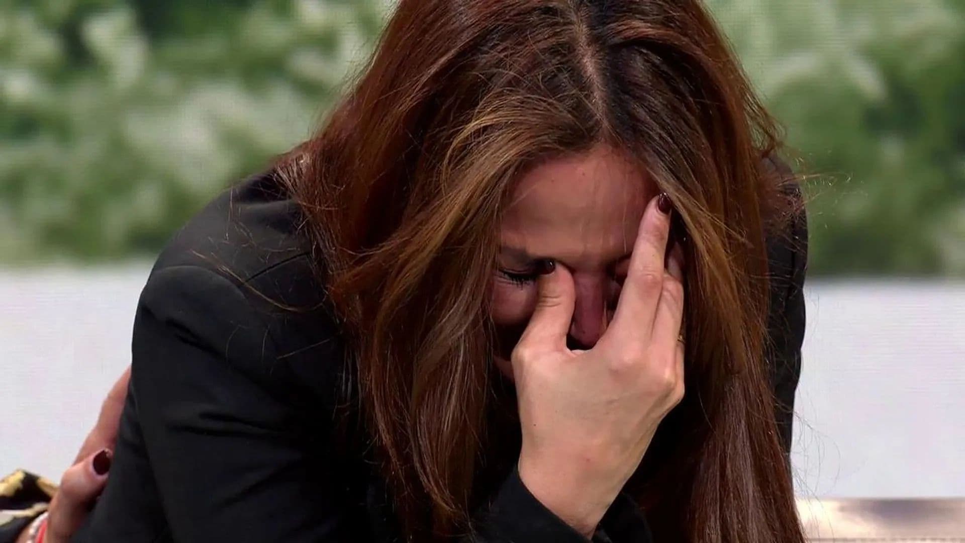 Marta Peñate en el plató de Supervivientes All Stars