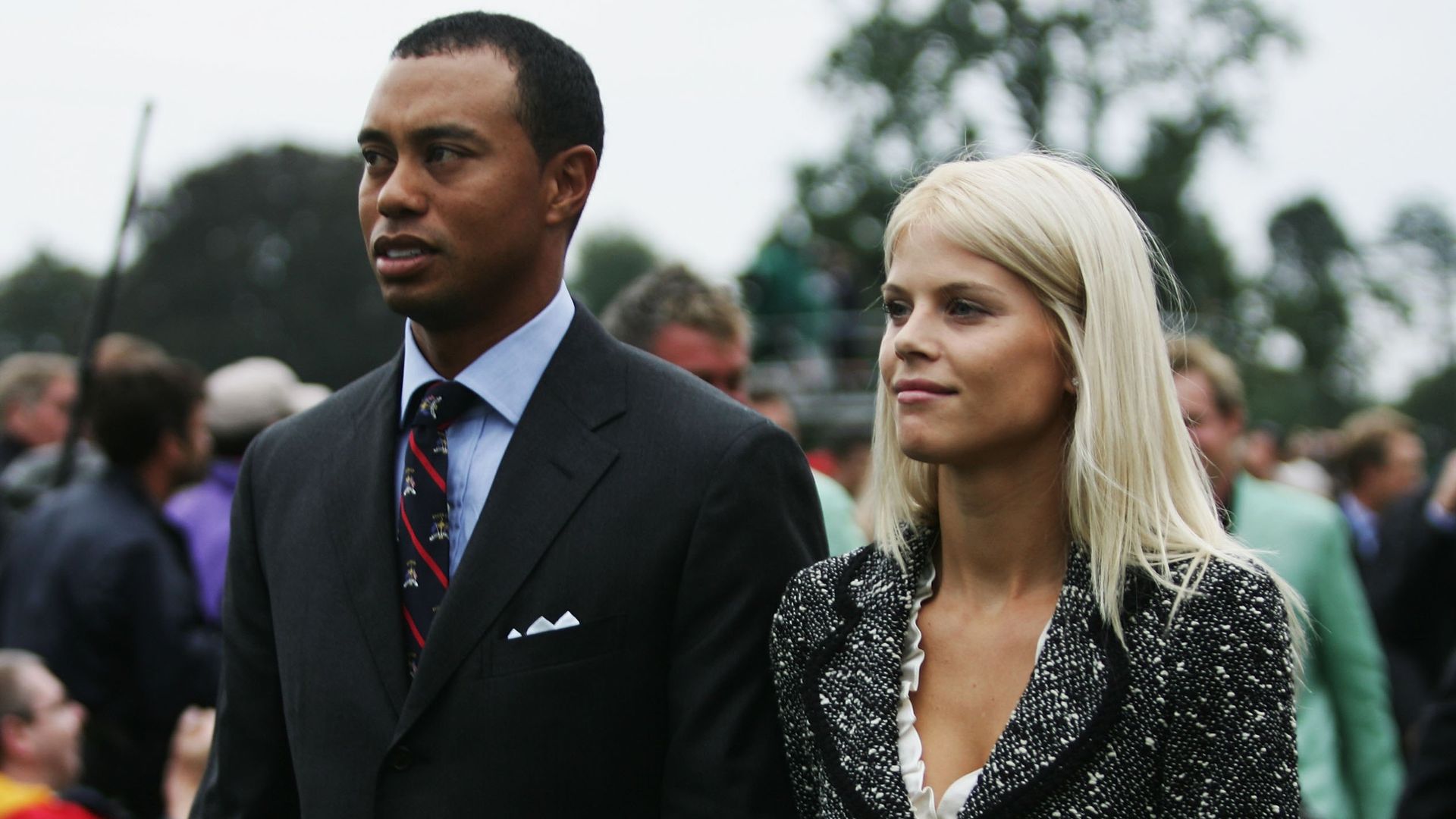 Tiger Woods se reúne con su exmujer, Elin Nordegren, por el día especial de su hijo
