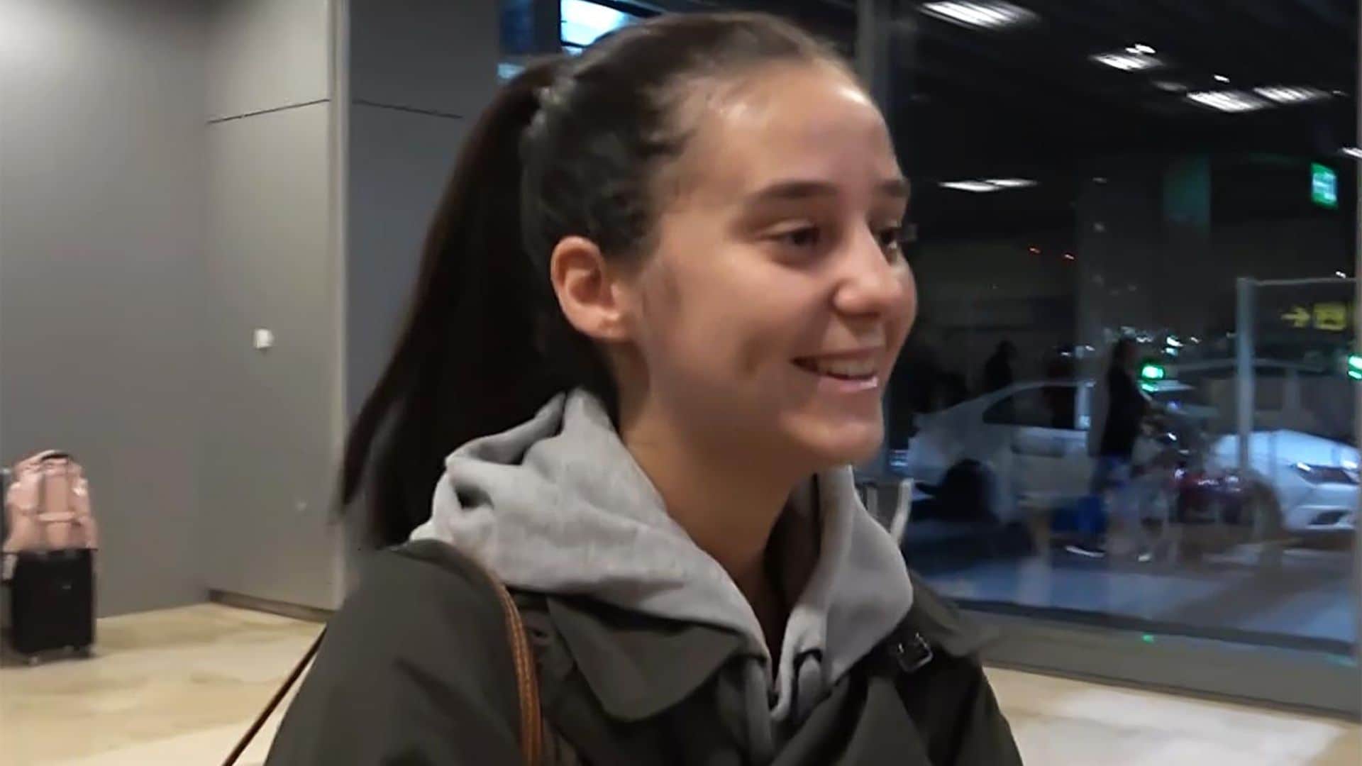 Victoria de Marichalar regresa de Perú y asegura que Leonor 'iba guapísima' el día de su 18º cumpleaños