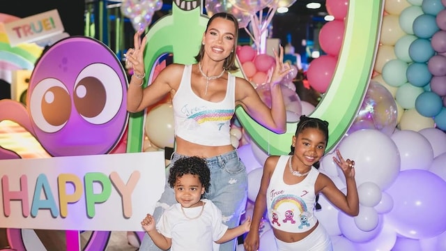 Khloé Kardashian celebra el cumpleaños número 7 de su hija, True Thompson 