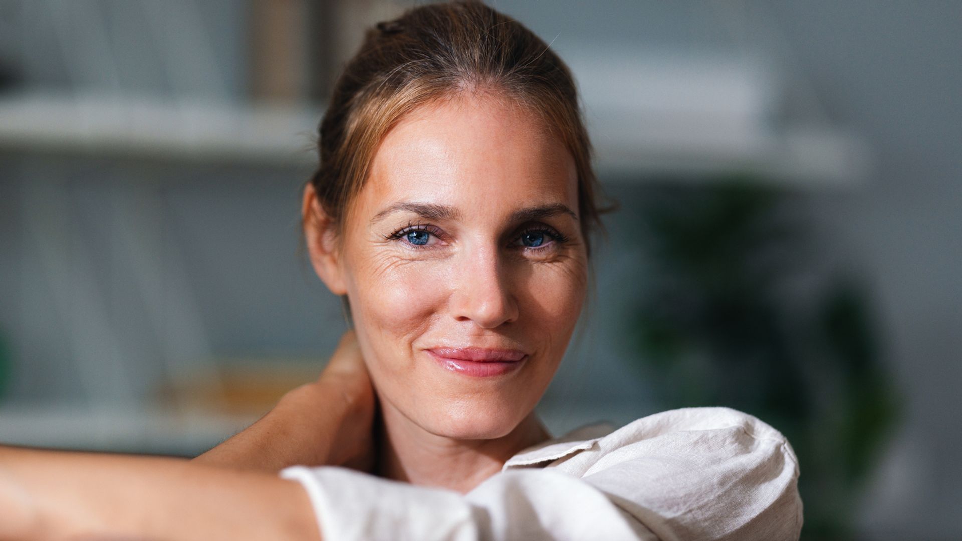 mujer sonrisa