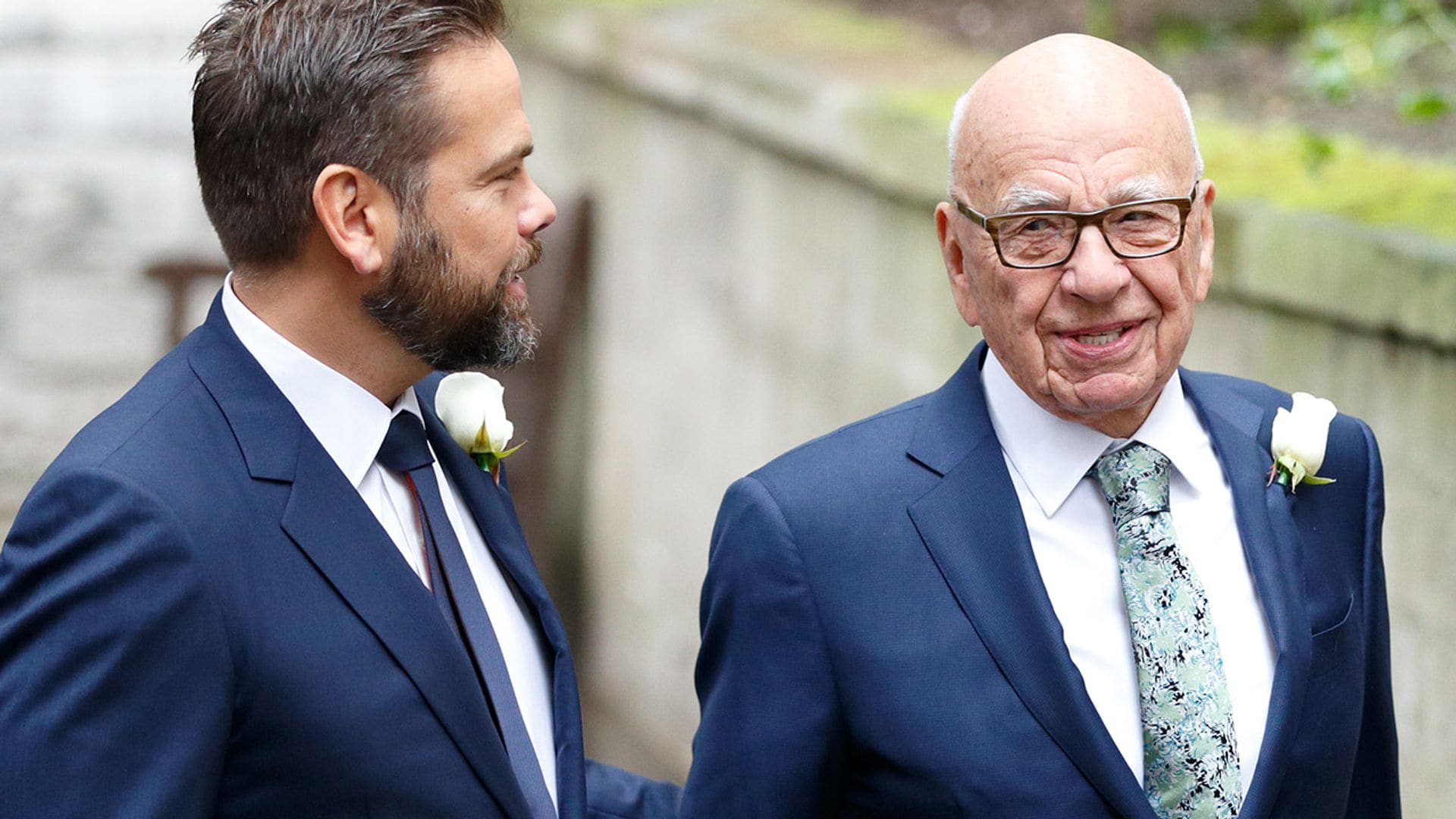 Los detalles de la quinta boda de Rupert Murdoch a los 93 años con su novia de 67
