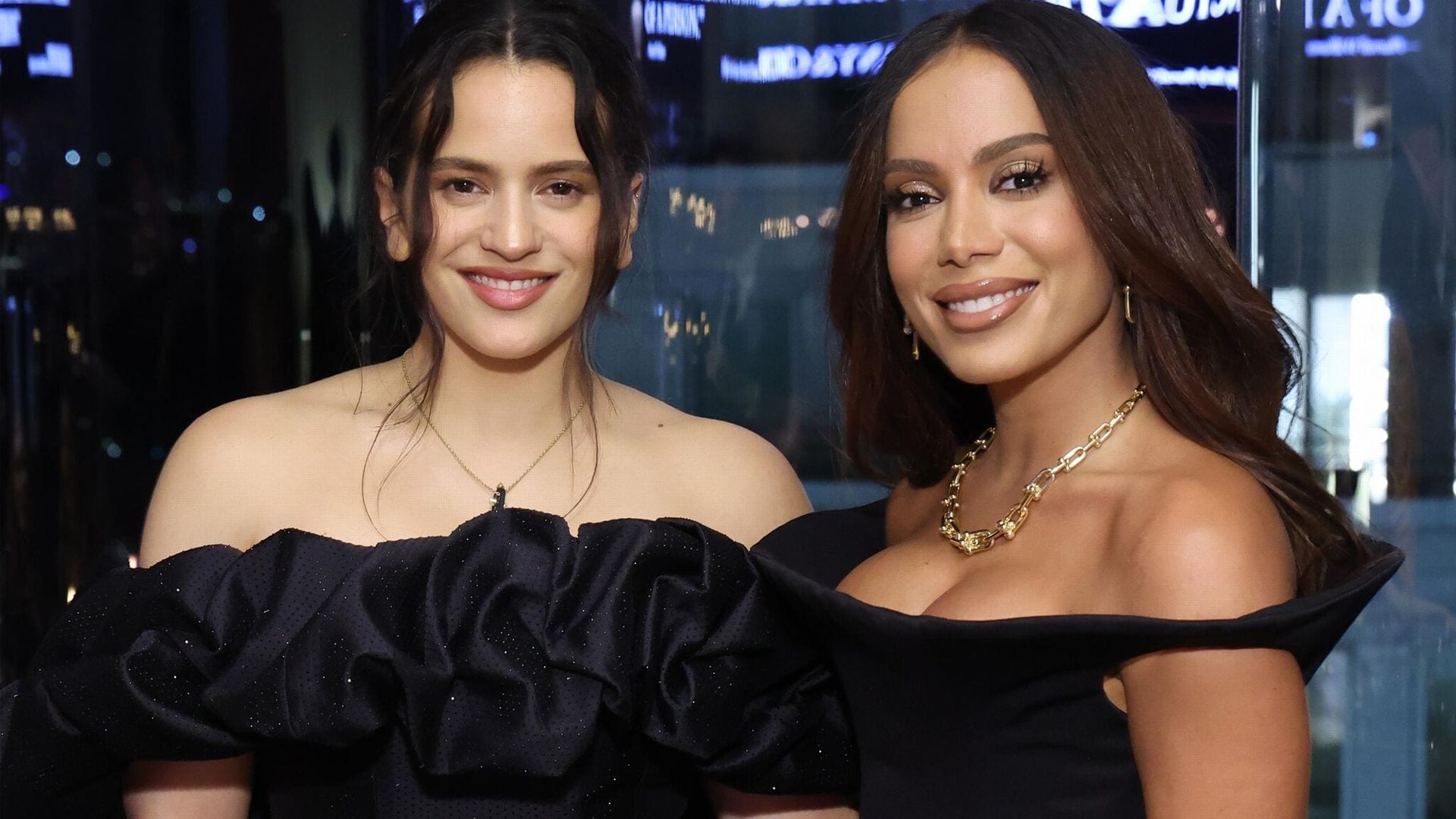 Rosalía y Annita triunfan con ‘looks’ negros en una noche de diamantes