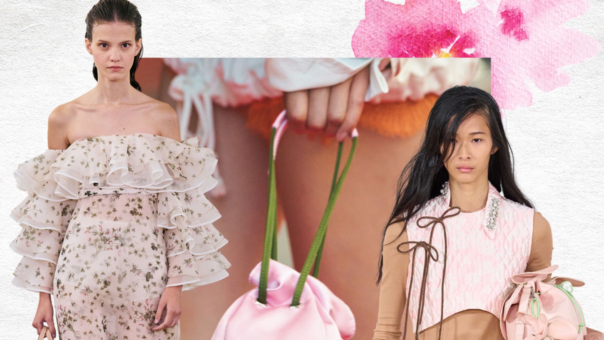 Adiós al capazo, el primer bolso tendencia de la primavera será una flor