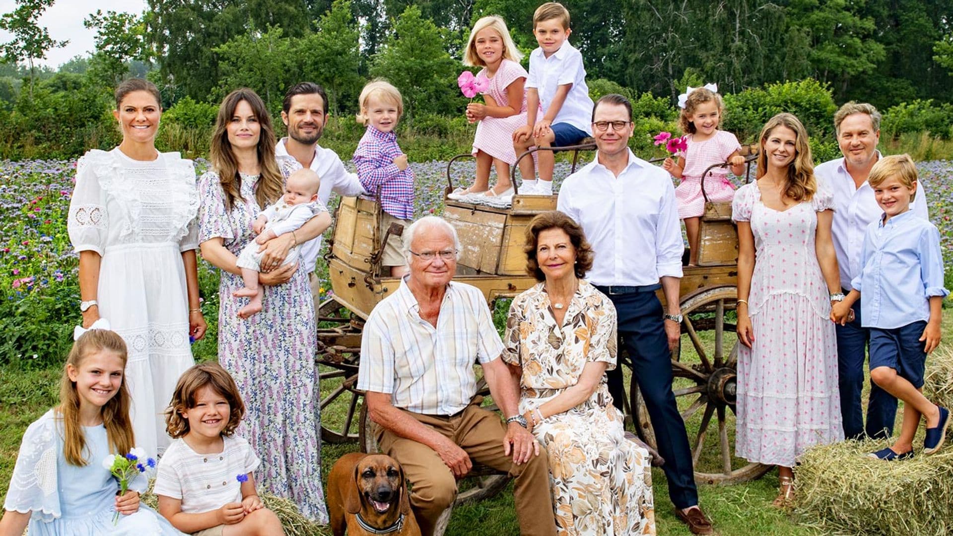 ¡Todos juntos otra vez! El espectacular posado de la Familia Real sueca