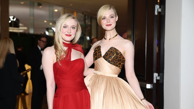 Dakota Fanning y Elle Fanning 
