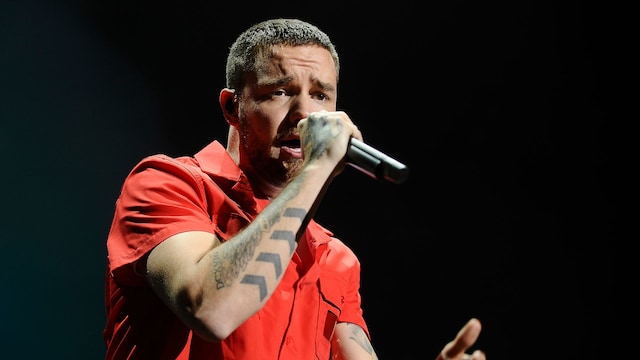 Liam Payne cantando en LOS40 Primavera Pop de 2018