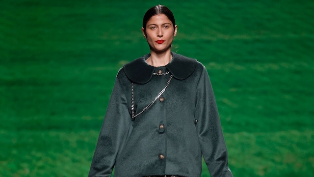 Desfile de Ynes Suelves en la MBFW