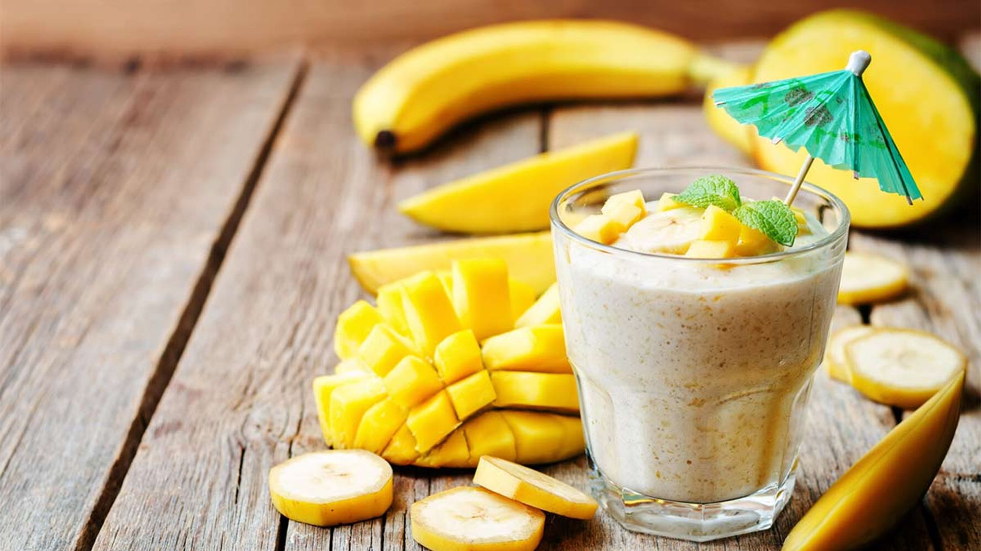 Batido de plátano energético