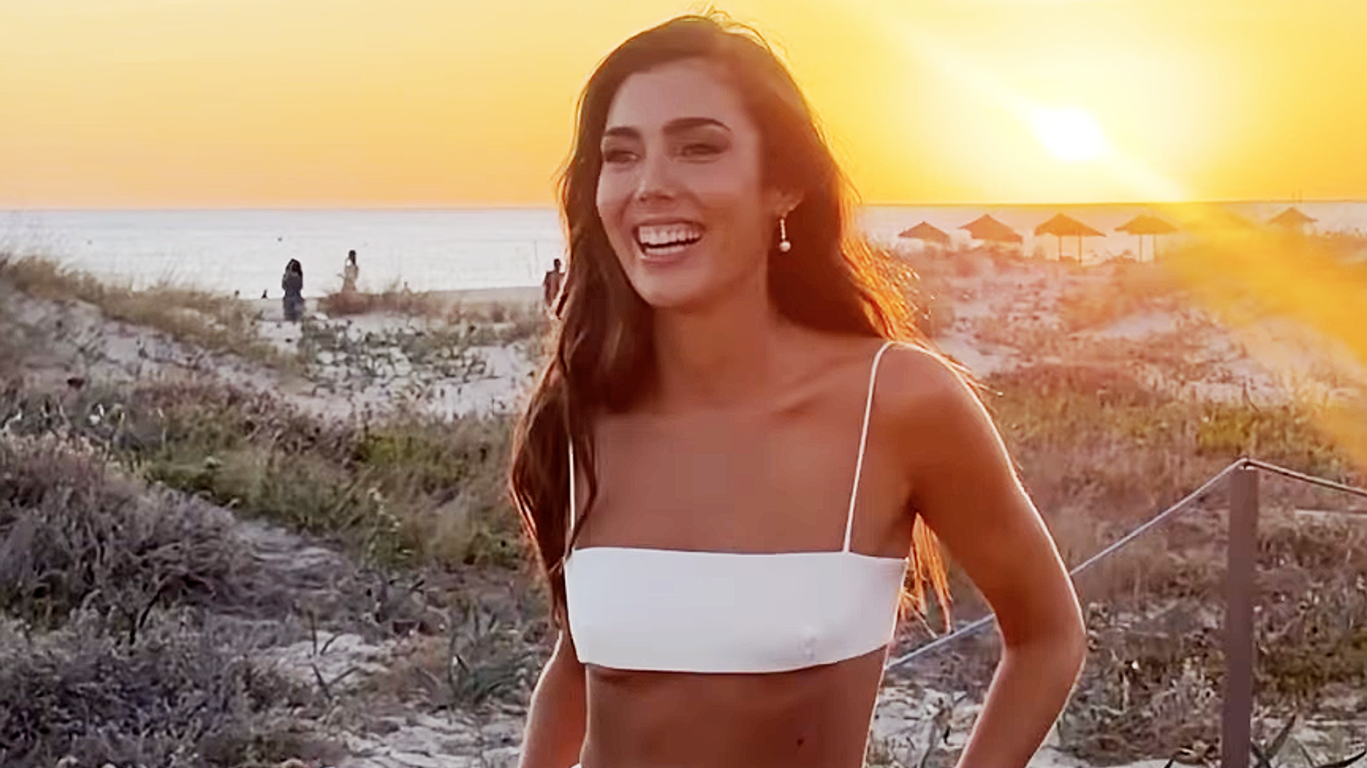 Anna Ferrer Padilla con el look de su preboda