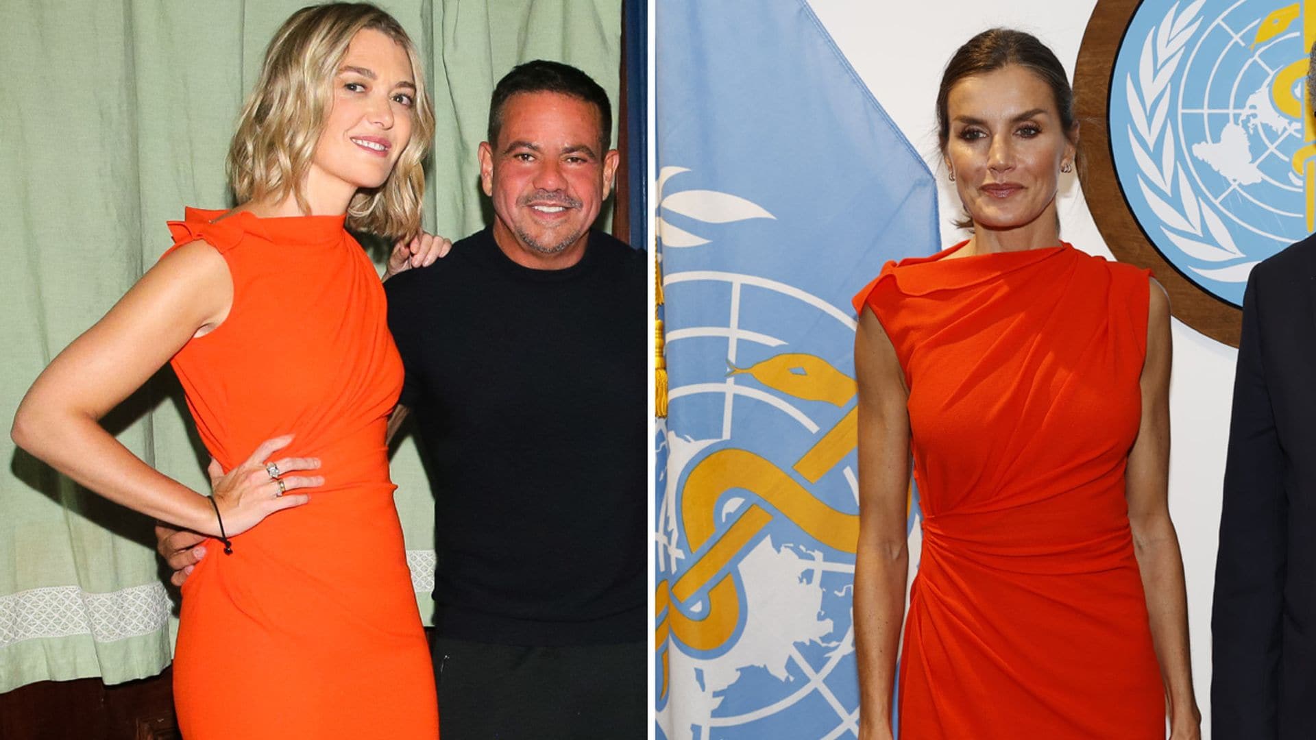 Doña Letizia y Marta Ortega, unidas por el mismo vestido de la colección más exclusiva de Zara