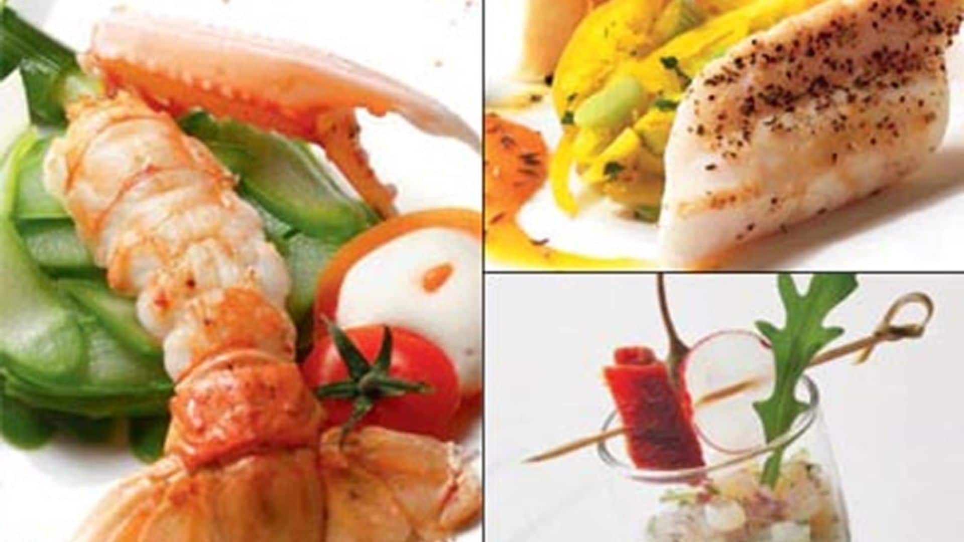 Un menú 'gourmet', ideal para mantener la línea