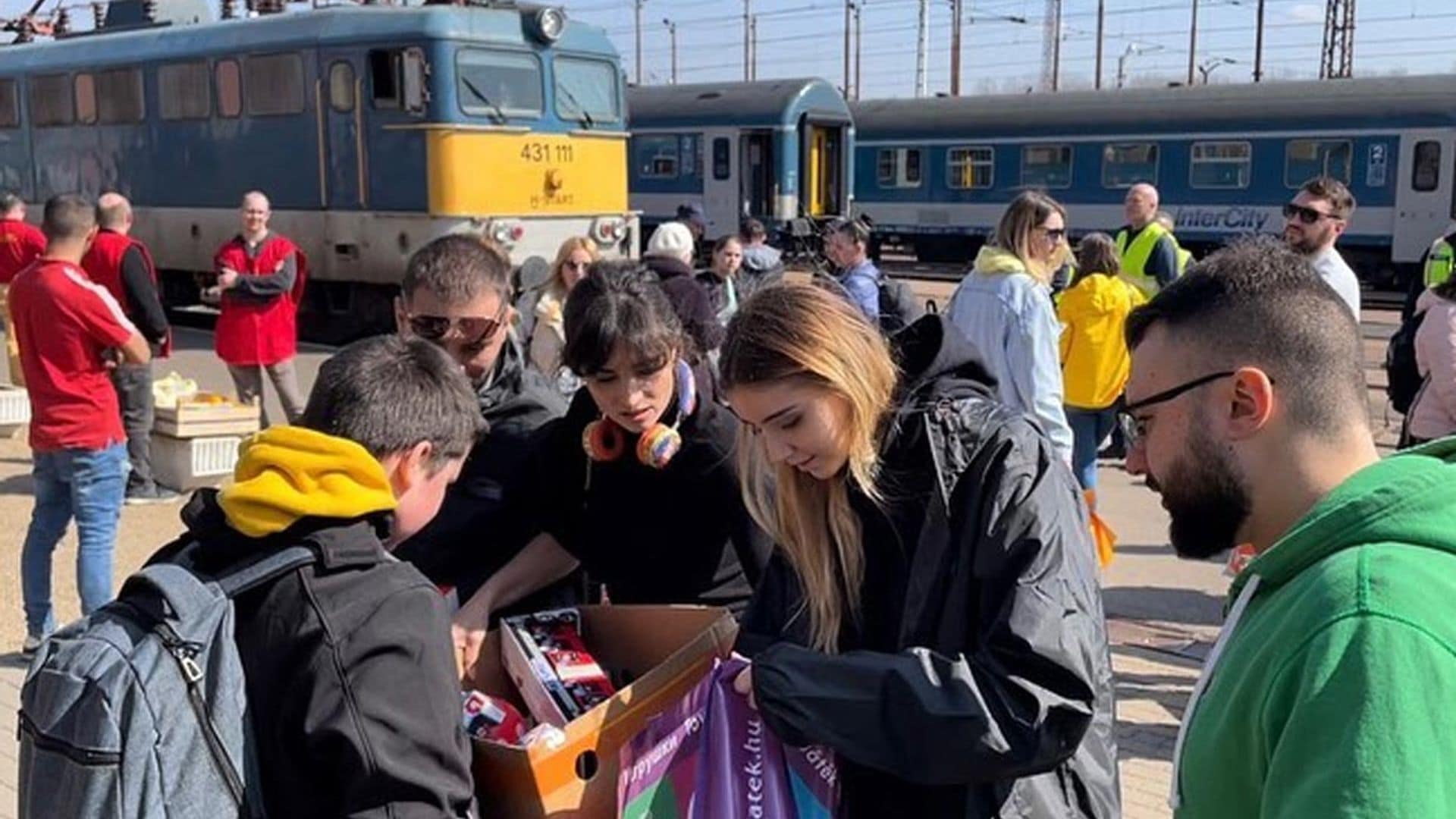 Vittoria, la princesa 'influencer' hija de Filiberto de Saboya, acude a la llamada de los refugiados en Ucrania