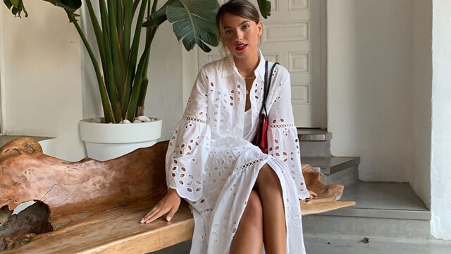 vestido blanco tina rodriguez
