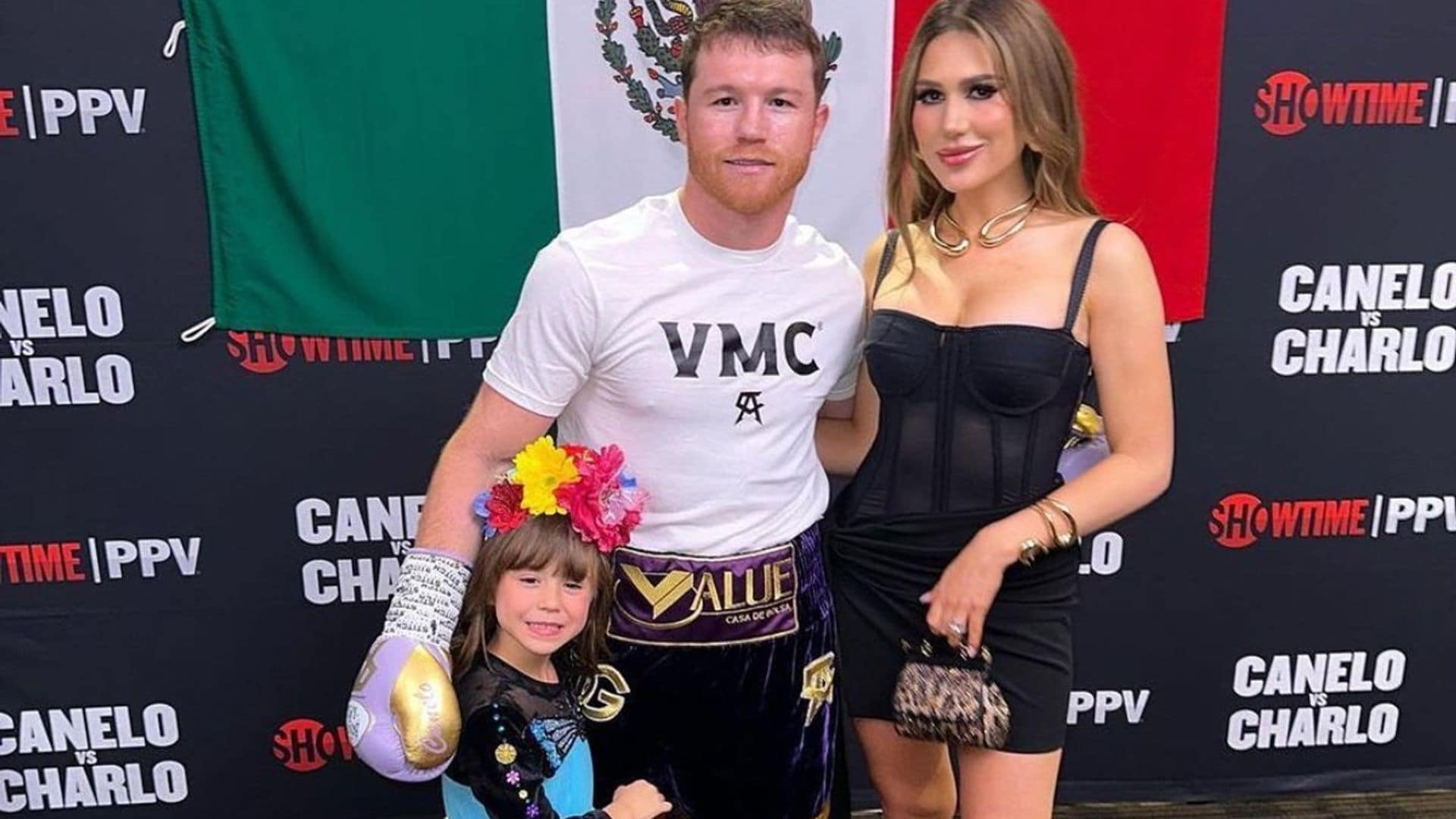El gran apoyo de Fernanda Gómez y Marifer para el Canelo en su pelea en Las Vegas