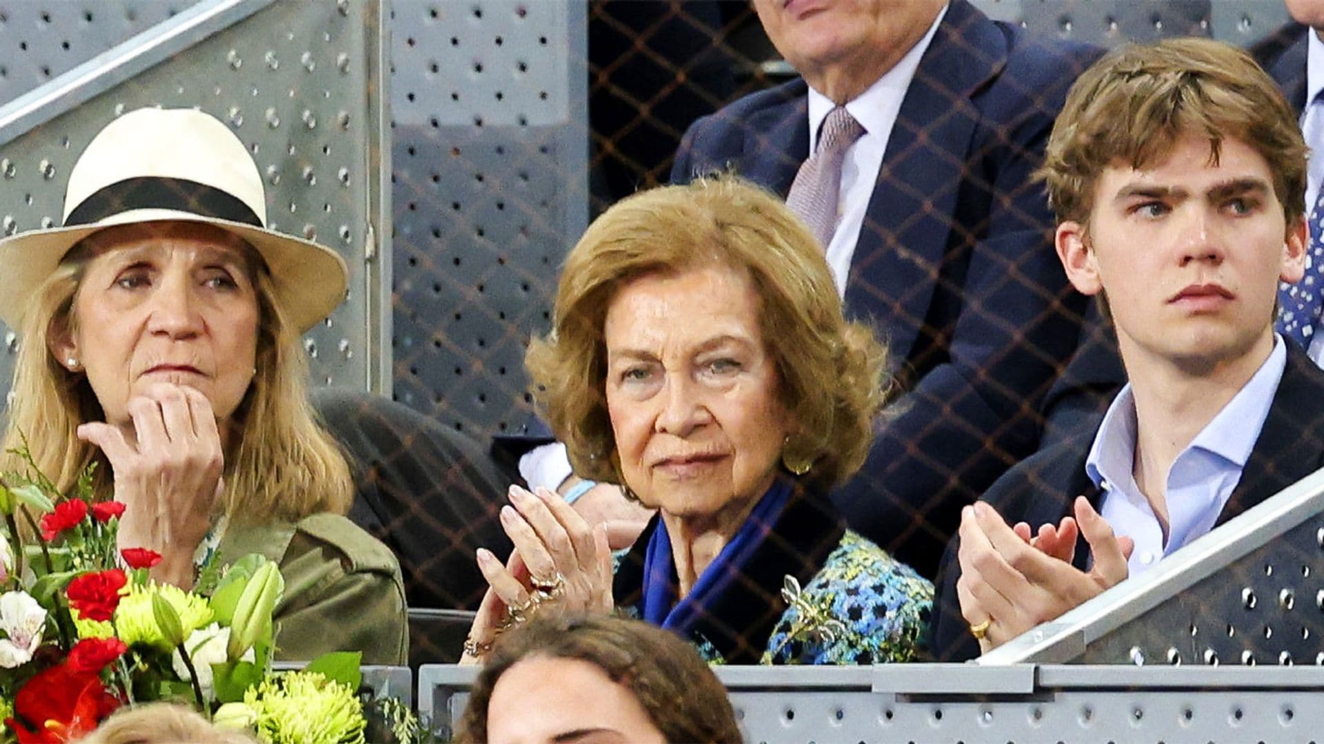 De la reina Sofía y la infanta Elena a los duques de Huéscar: cumbre de personalidades en la final del Mutua Madrid Open