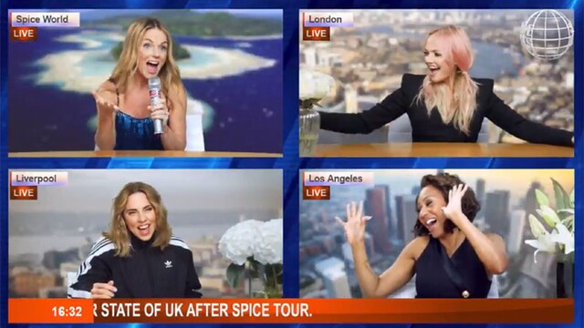spice girls tour