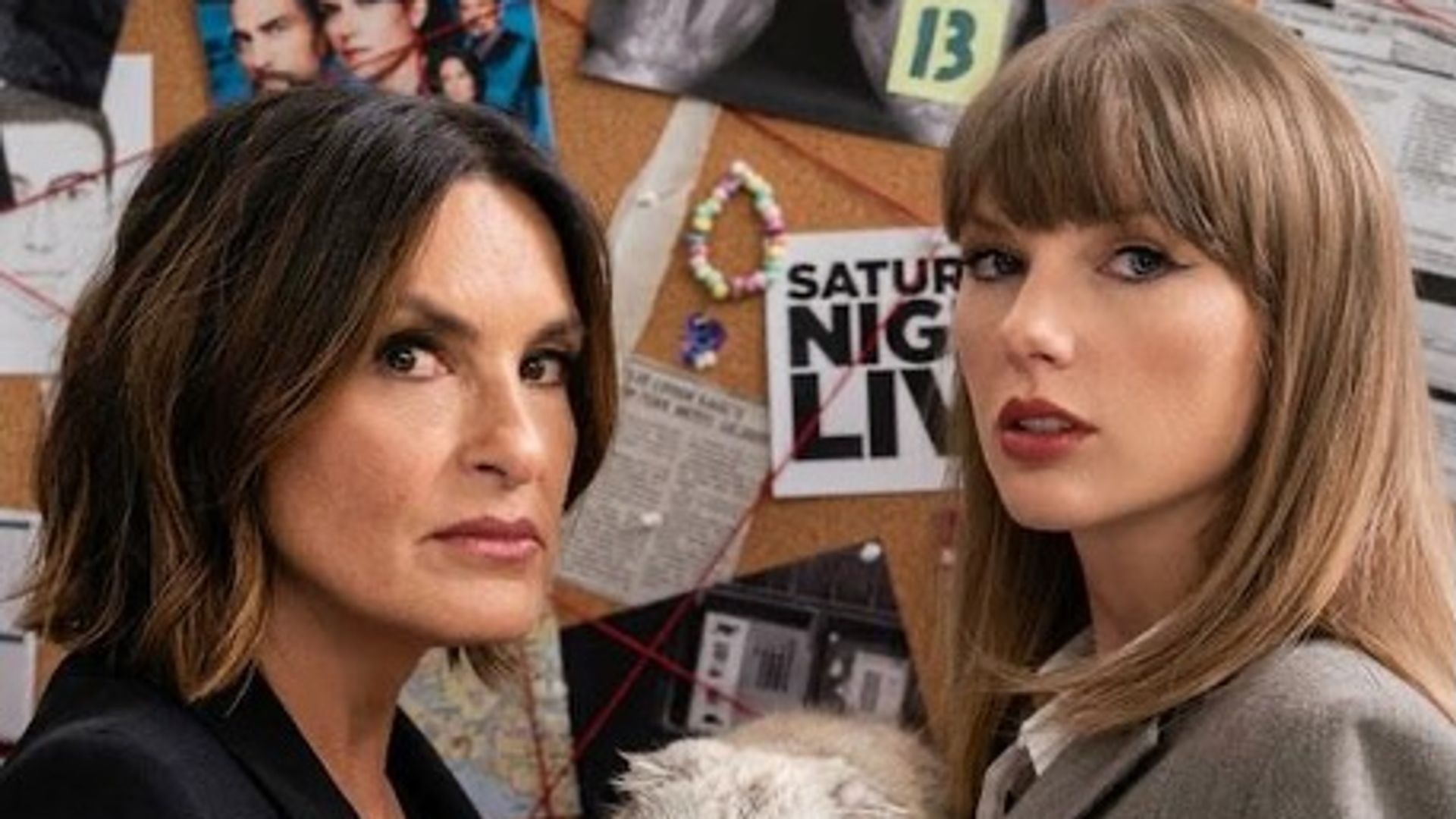 Mariska Hargitay, Taylor Swift y Olivia Benson