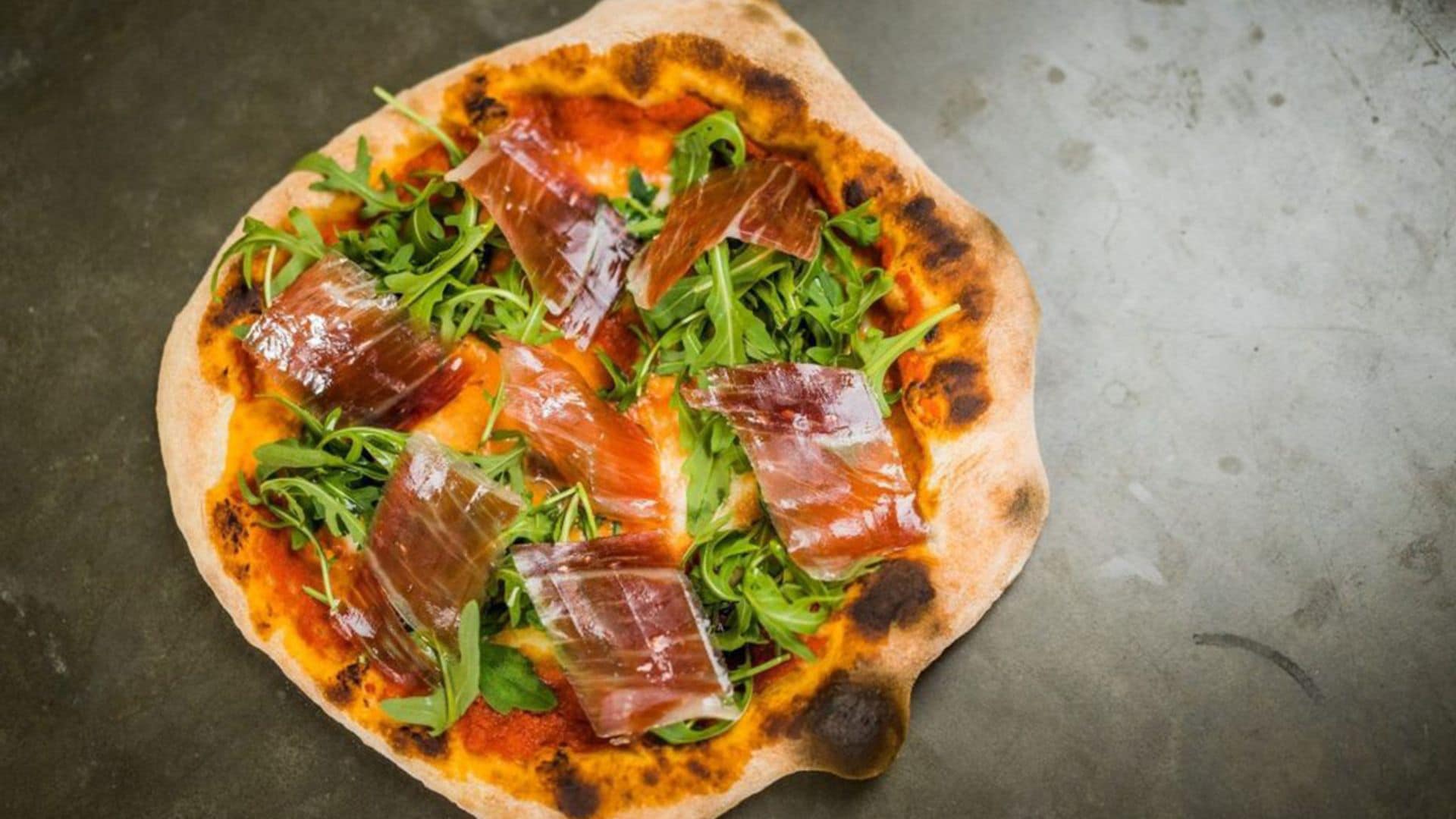 Pizza de Jamón de Bellota 100% Ibérico