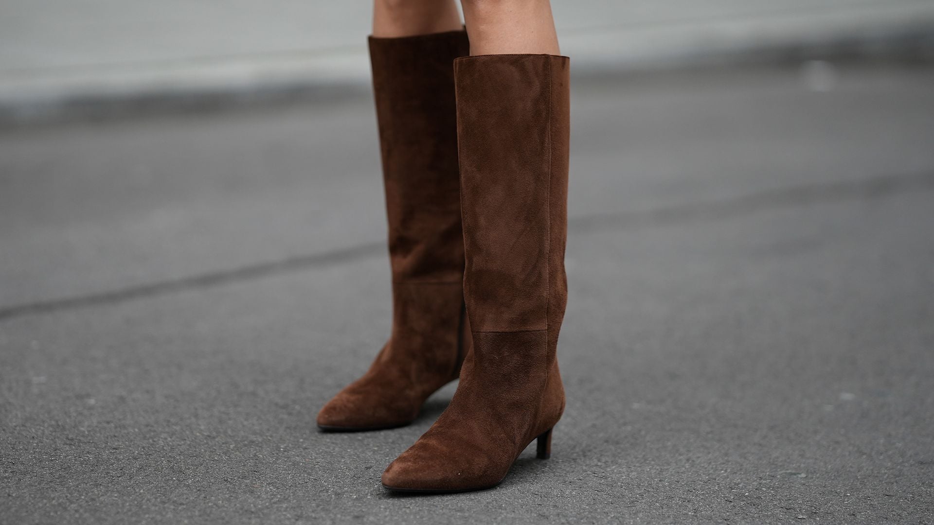 Botas altas de tacón fino de Cleopatra zu Oettingen-Spielberg en Munich