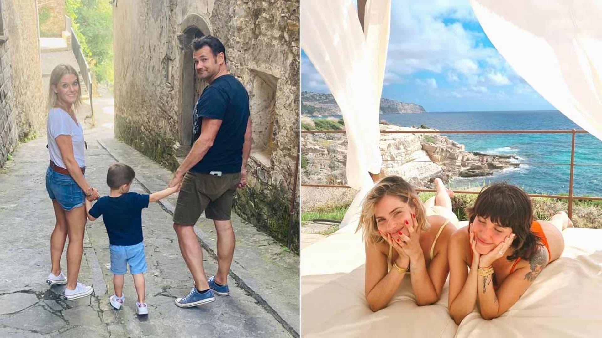 ¿Playa, montaña o ciudad? Así están pasando nuestras 'celebrities' sus vacaciones