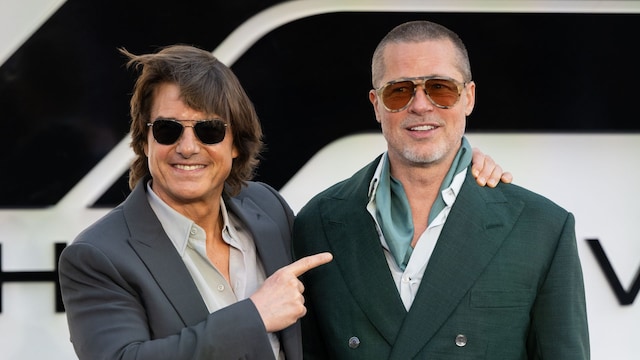 Tom Cruise y Brad Pitt 