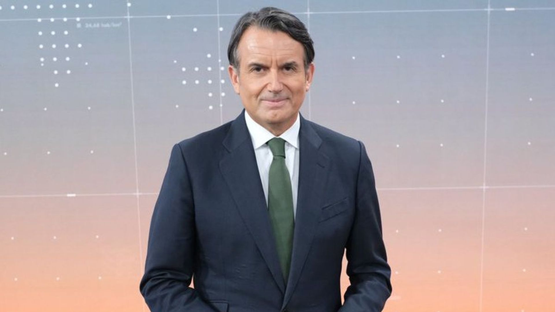 El presentador Manuel Gómez Fernández