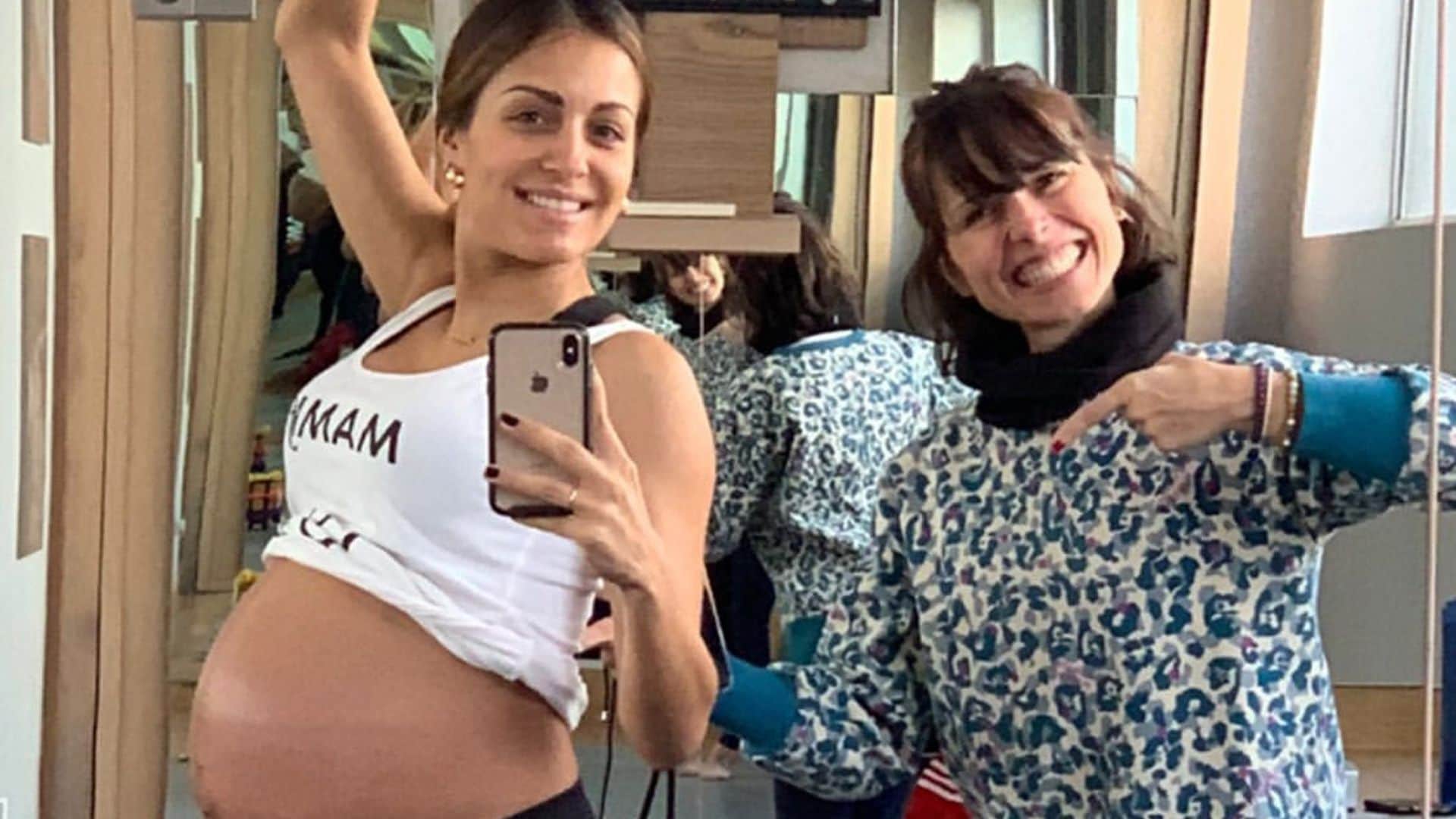 ¡Una auténtica 'mami fit'! Así se prepara Hiba Abouk para el nacimiento de su primer hijo