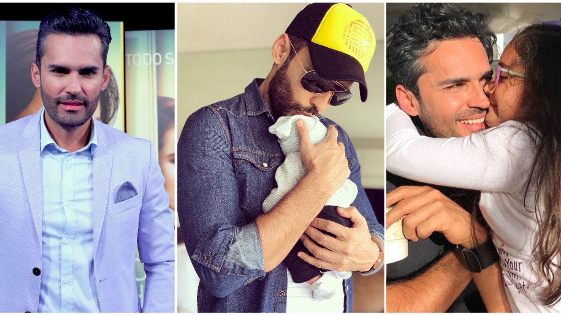 ¡Qué hermoso! Fabián Ríos y las fotos más tiernas de su faceta paternal