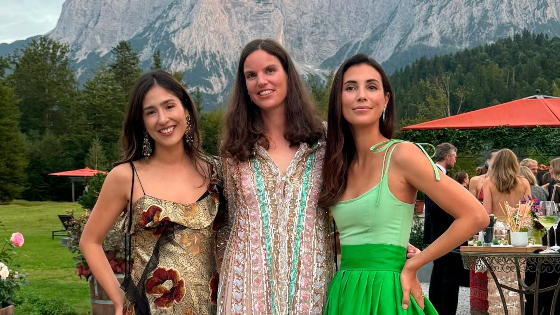 El look de Sassa de Osma para la boda bávara en la que ha coincidido con Olympia de Grecia