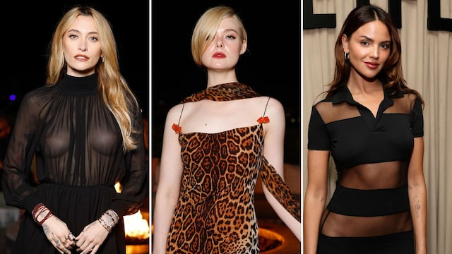 Paris Jackson, Elle Fanning y Eiza González