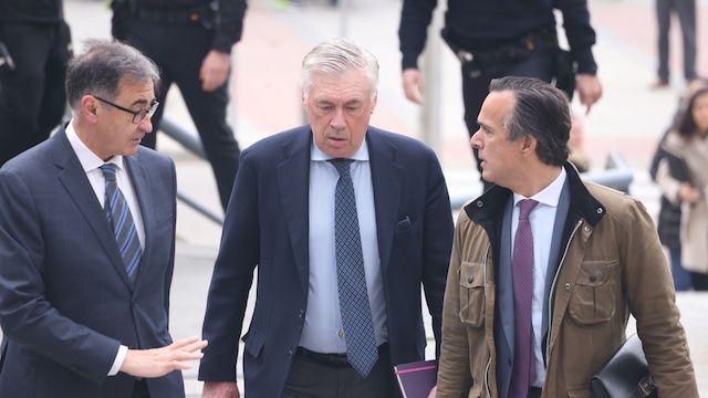 Carlo Ancelotti, entrenador del Real Madrid