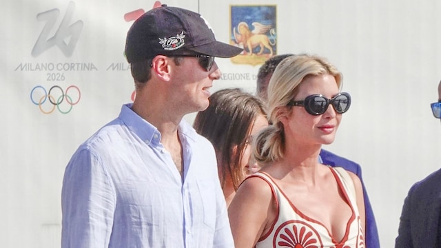 Ivanka Trump y Jared Kushner fueron vistos llegando a Venecia acompañados de sus hijos.