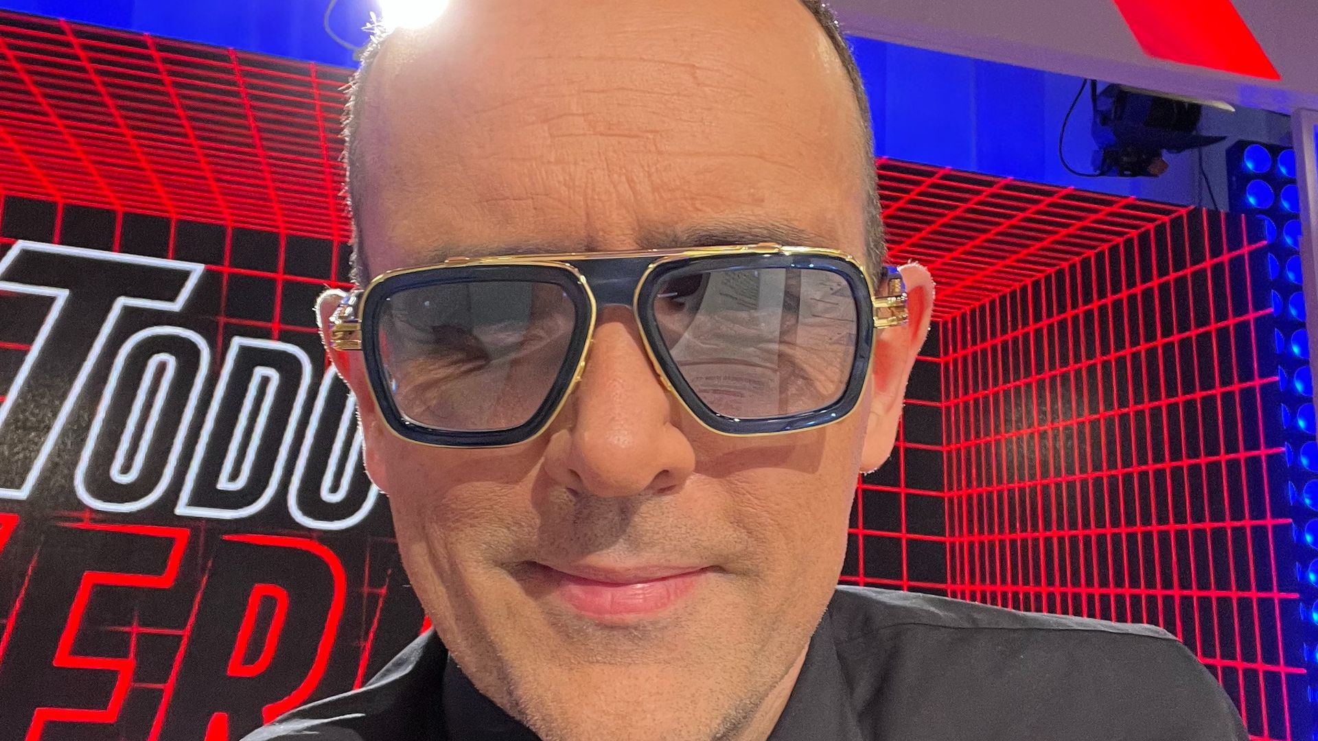 Risto Mejide en uno de los programas que presenta