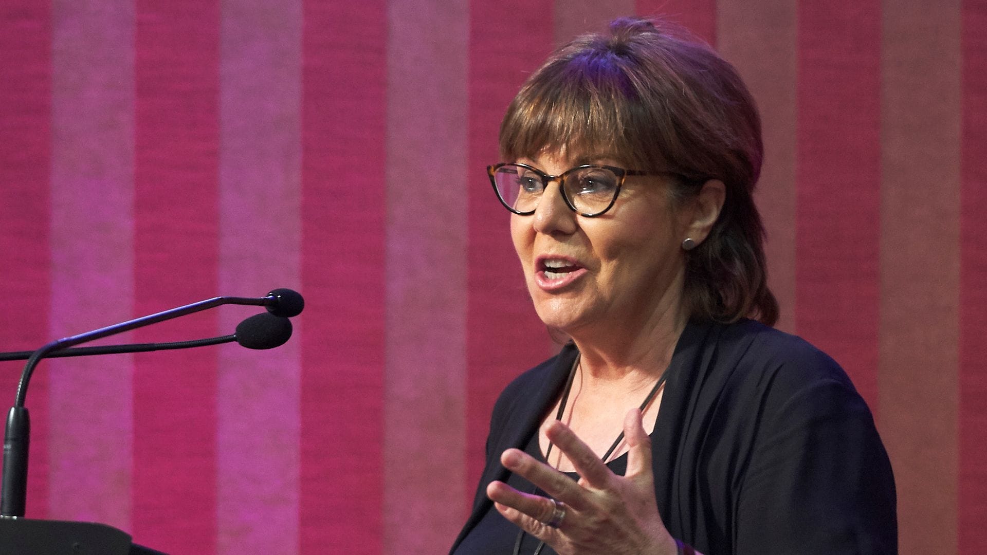 María Escario en los premios Concha García Campoy en 2018