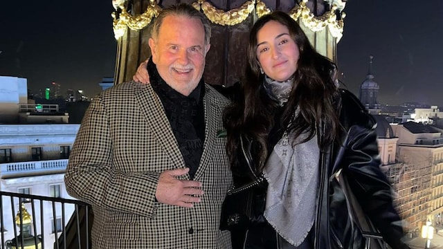 Raúl de Molina y su hija Mía