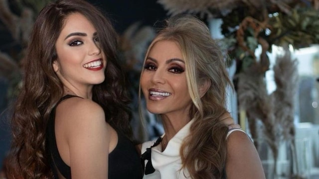 Daniela Castro y su hija Alexa