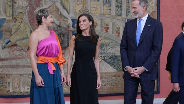 reina letizia vestido