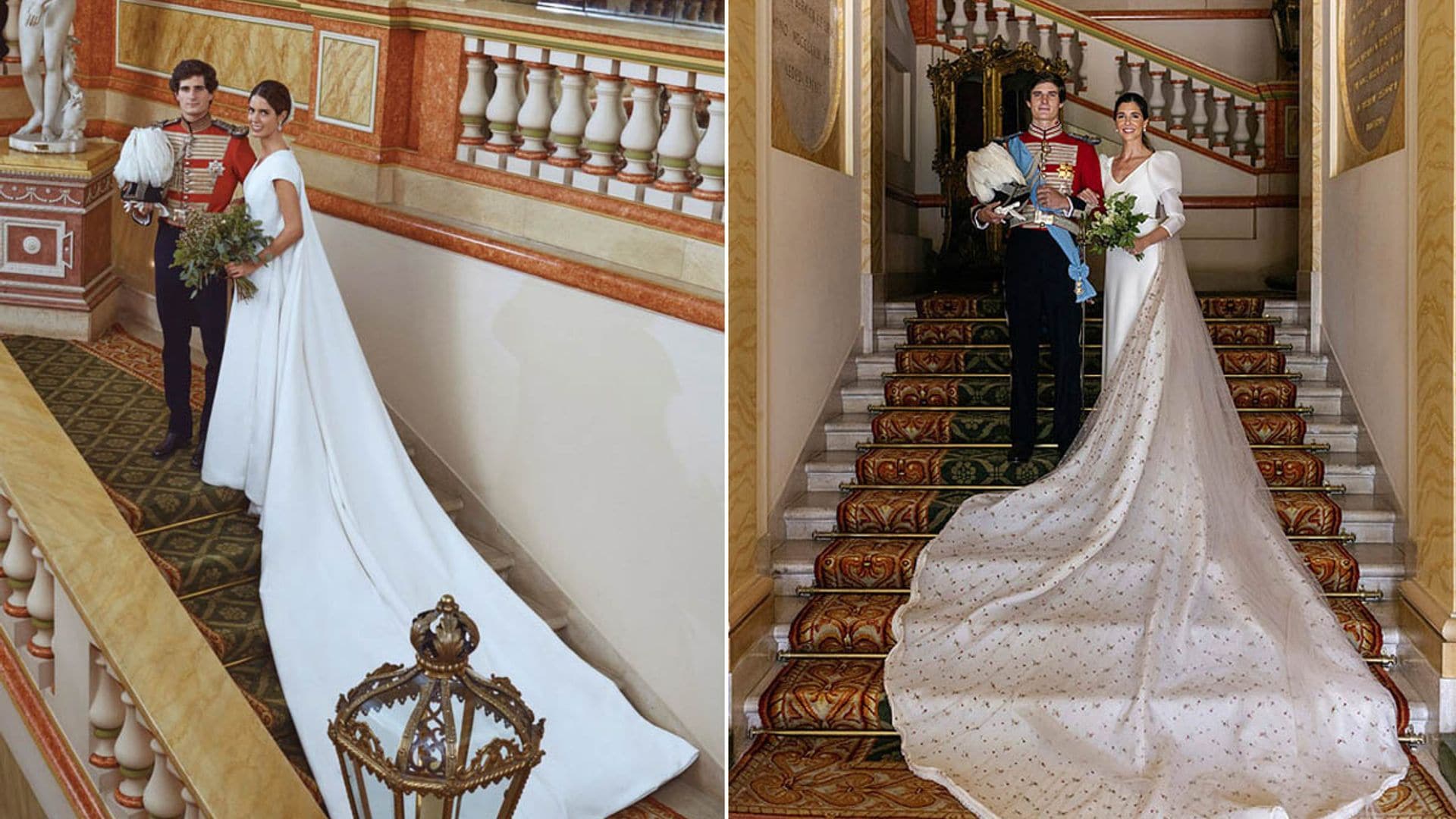 Sofía Palazuelo y Belén Corsini: las dos novias sin tiara de la Casa Alba