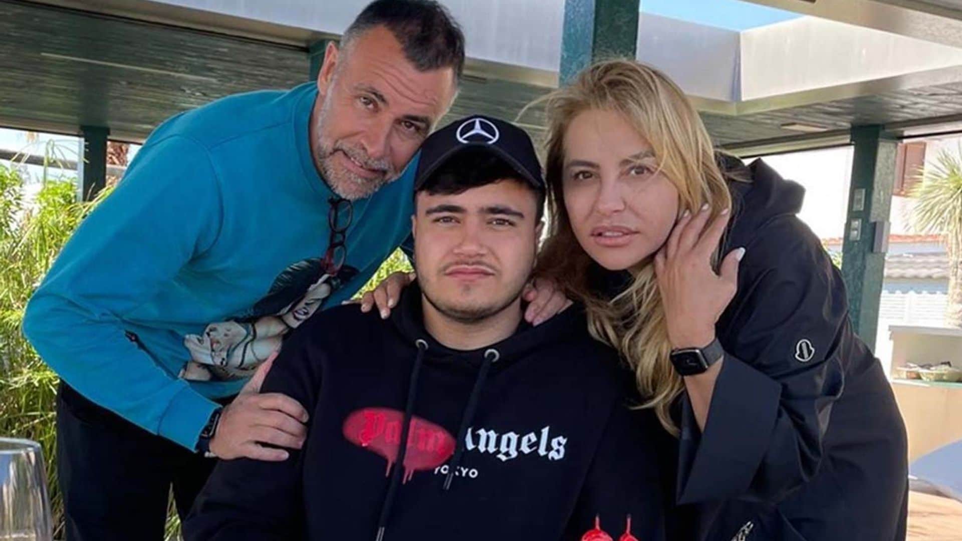 Cristina Tárrega celebra orgullosa los 18 años de Marco, su único hijo con Mami Quevedo