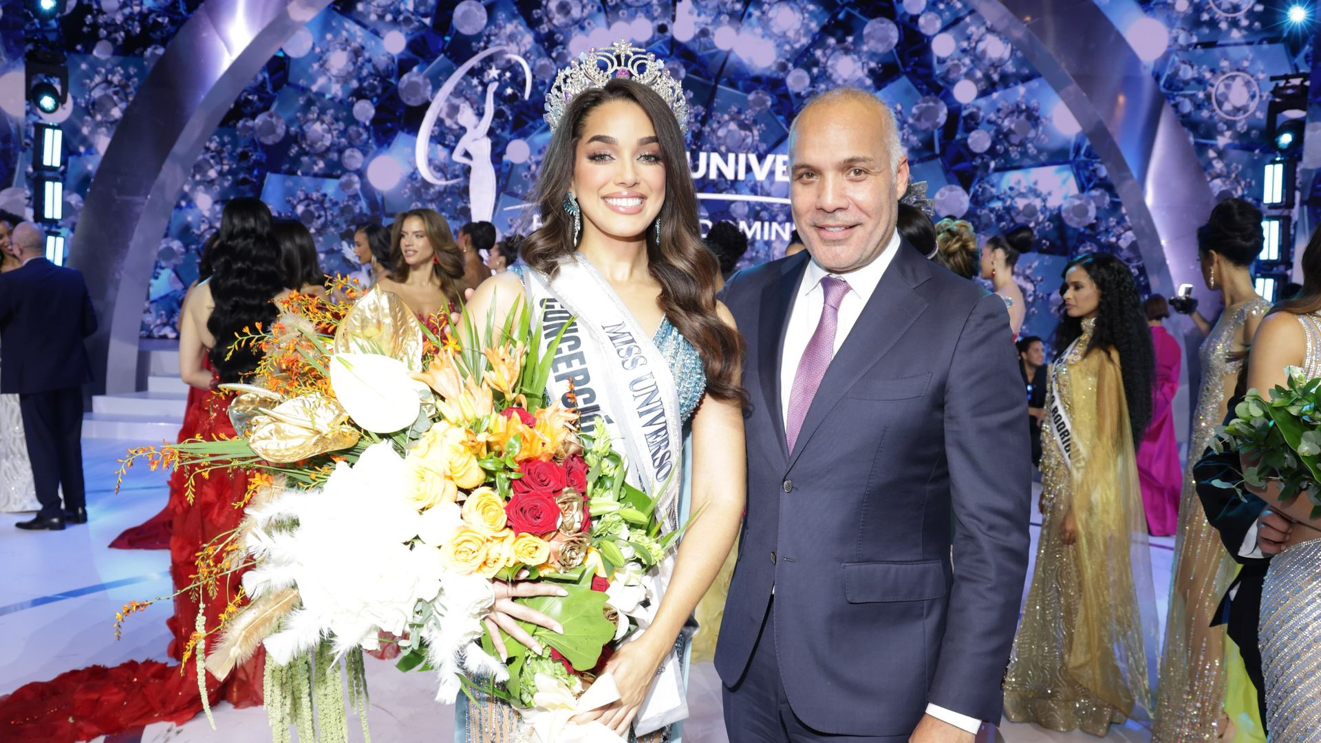 Ronald Day, CEO de Miss Universe, estuvo presente en la coronación de Miss República Dominicana 2026