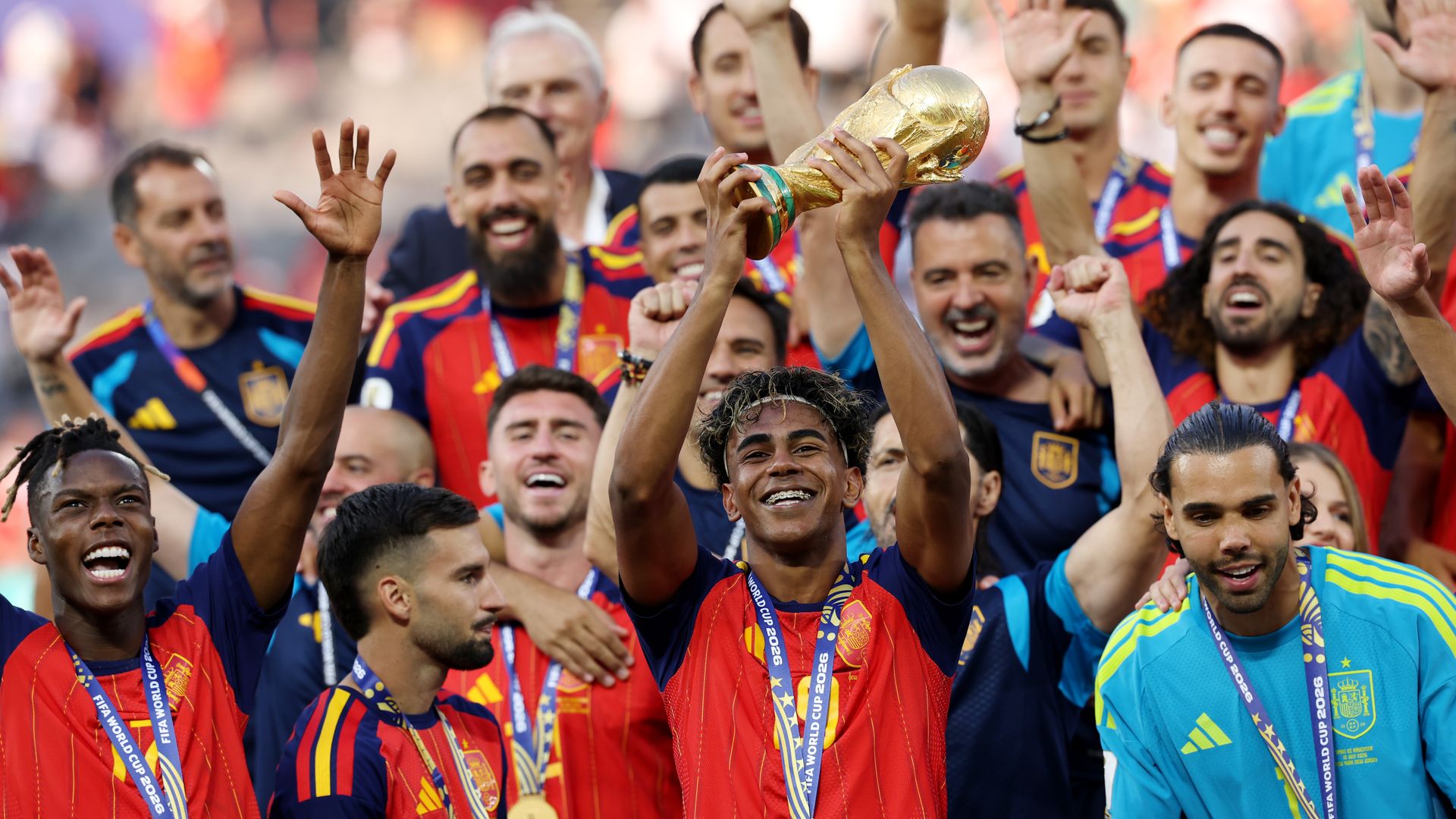 Victoria de España en el Mundial de fútbol