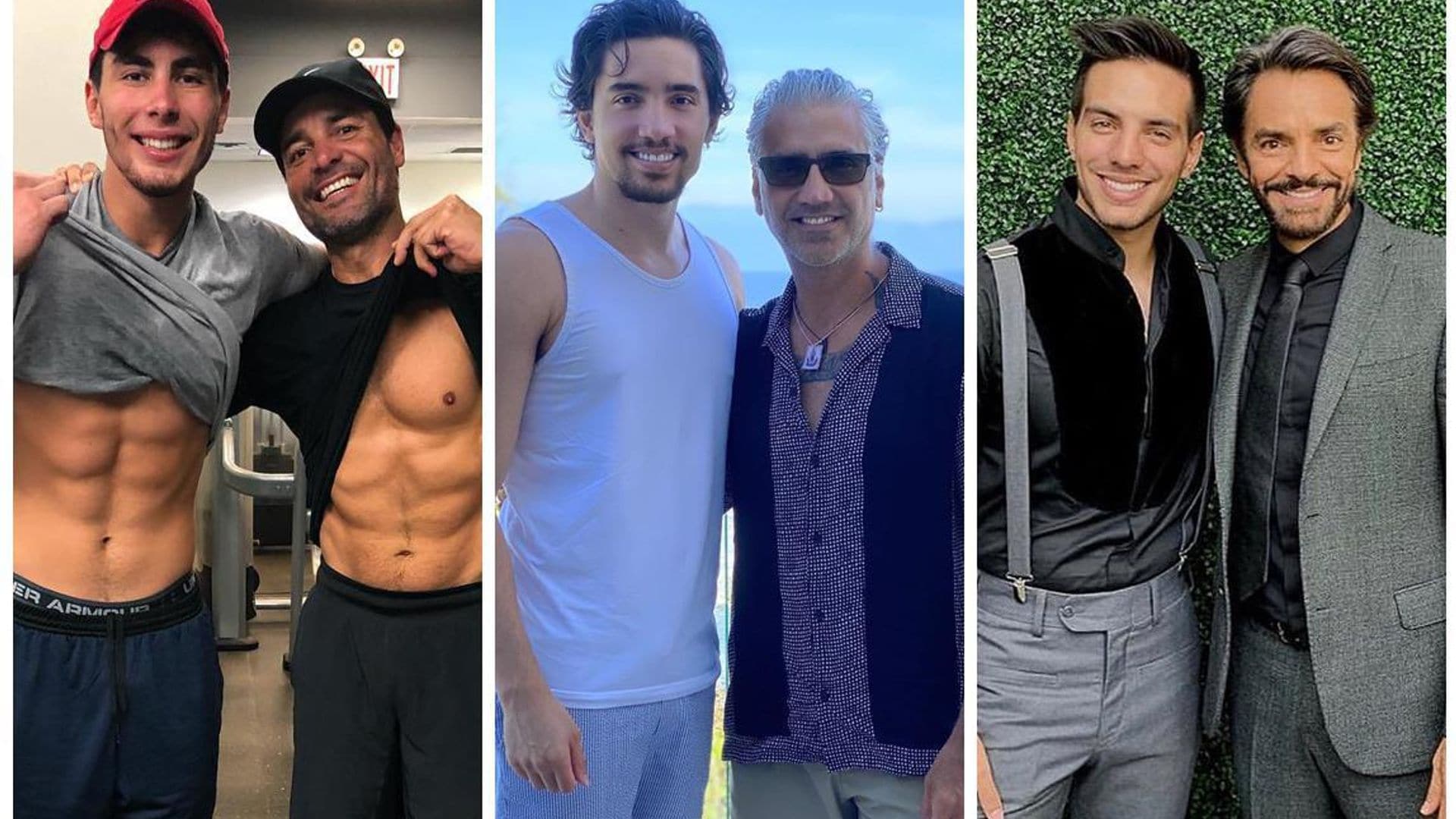 Igual de guapos que sus papás: Famosos que tienen hijos galanes