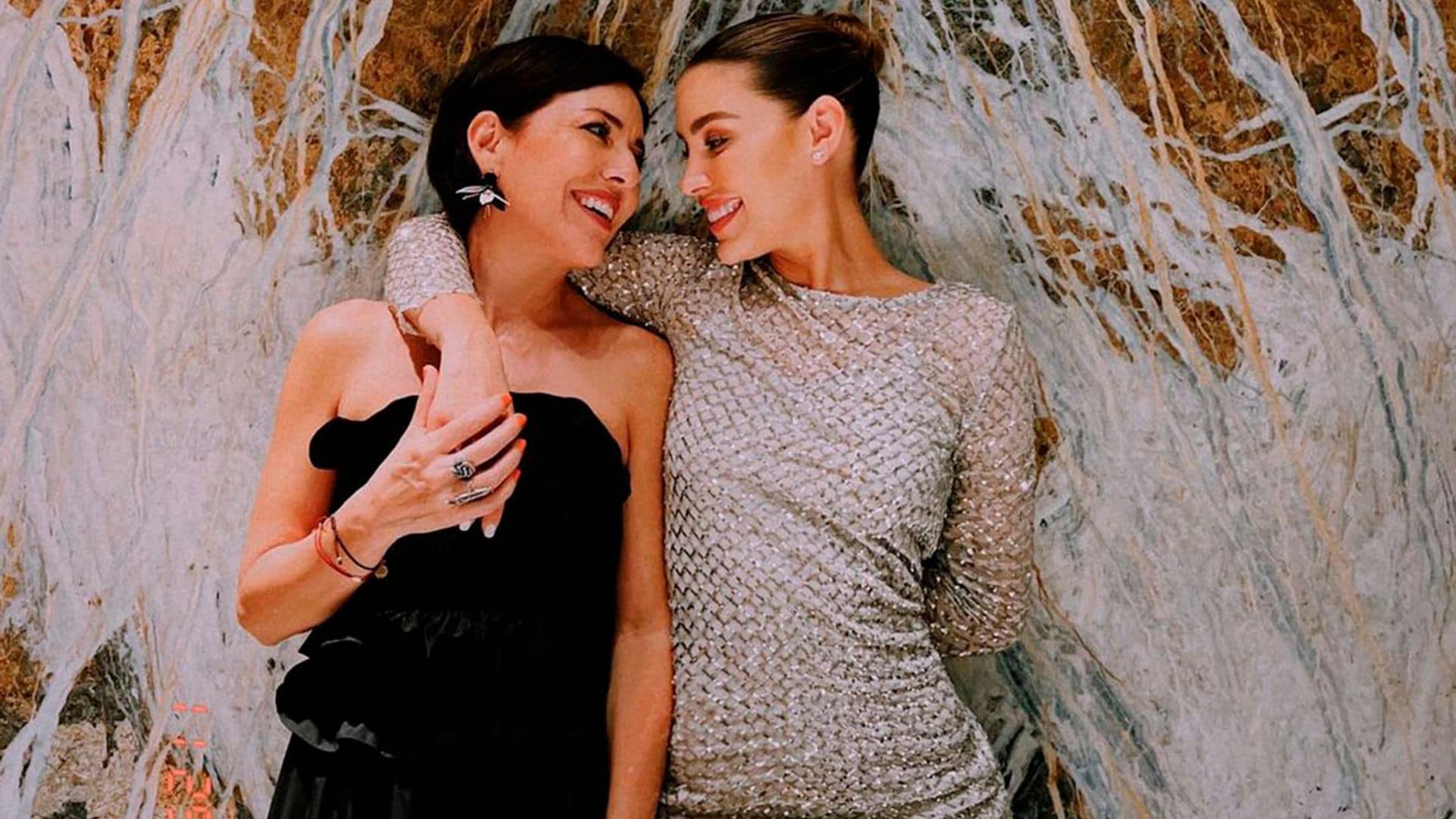 La familia de Michelle Salas ya está en Europa para su boda